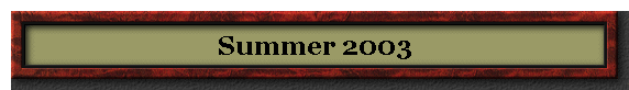 Summer 2003